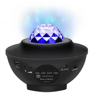 PARLANTE PROYECTOR BLUETOOTH LUZ LED GALAXIA 